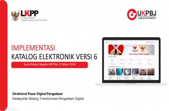 Tingkatkan Akuntabilitas, Dinas Kesehatan Kabupaten Kampar Gelar Sosialisasi E-Katalog V.6